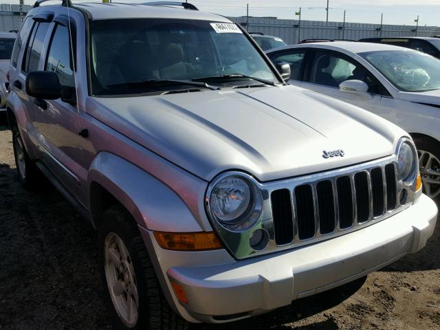 1J4GL58K06W256664 - 2006 JEEP LIBERTY LI SILVER photo 1