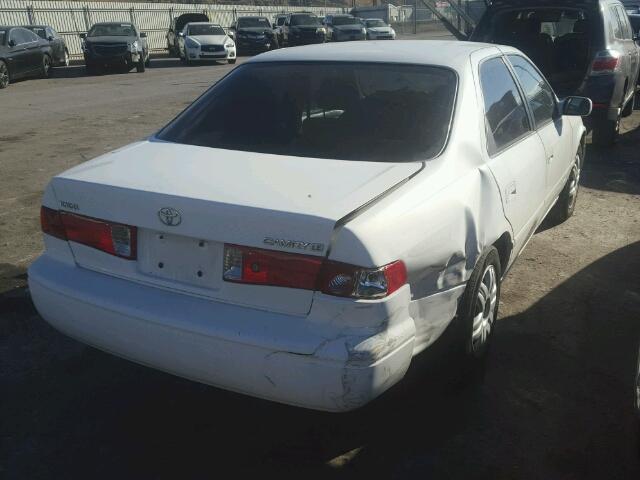 4T1BG28K61U824533 - 2001 TOYOTA CAMRY CE WHITE photo 4