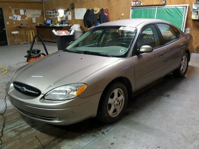 1FAFP53U02G188231 - 2002 FORD TAURUS GOLD photo 2