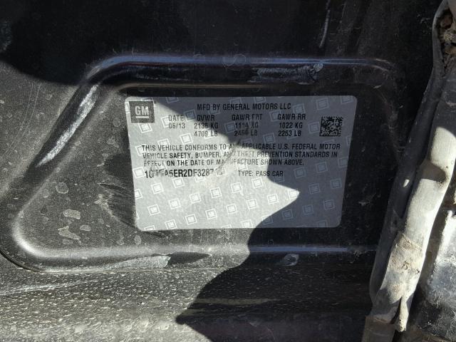 1G4GA5ER2DF328745 - 2013 BUICK LACROSSE GRAY photo 10