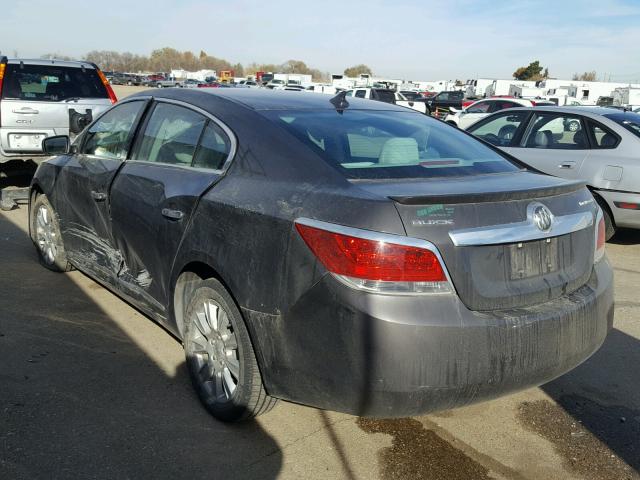 1G4GA5ER2DF328745 - 2013 BUICK LACROSSE GRAY photo 3