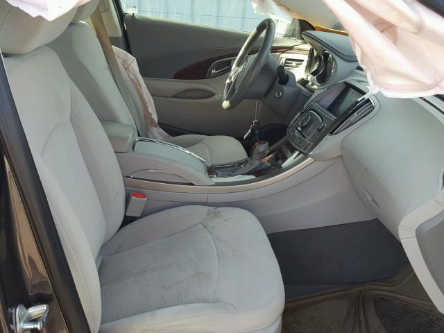 1G4GA5ER2DF328745 - 2013 BUICK LACROSSE GRAY photo 5