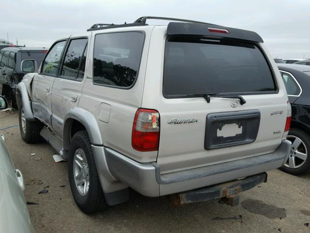 JT3GN87R3X0112115 - 1999 TOYOTA 4RUNNER LI BEIGE photo 3