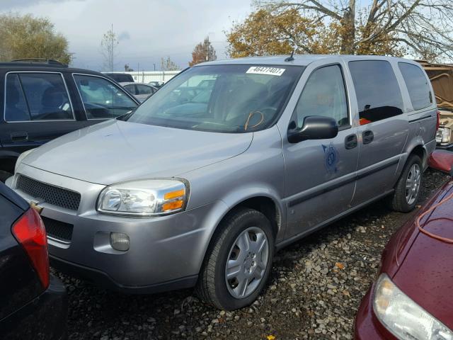 1GNDV23137D140041 - 2007 CHEVROLET UPLANDER SILVER photo 2