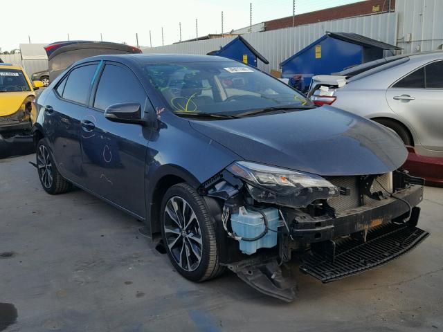 5YFBURHE2HP600201 - 2017 TOYOTA COROLLA L GRAY photo 1