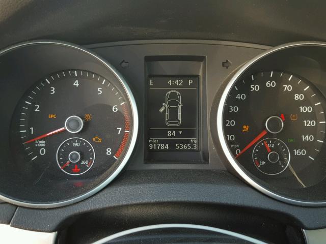 WVWBB7AJXCW166708 - 2012 VOLKSWAGEN GOLF 银色 照片 8