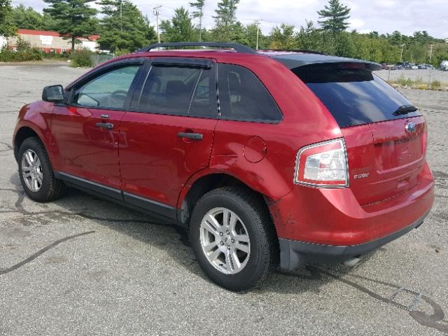 2FMDK36C18BA24473 - 2008 FORD EDGE SE RED photo 3