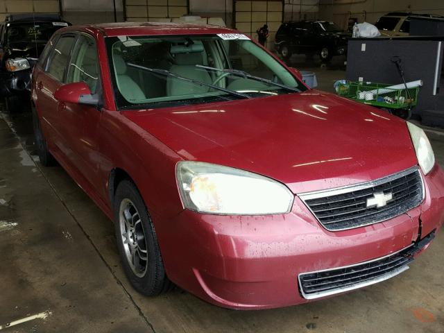 1G1ZT68N27F177053 - 2007 CHEVROLET MALIBU MAX BURGUNDY photo 1