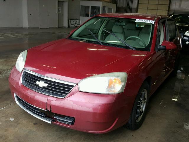 1G1ZT68N27F177053 - 2007 CHEVROLET MALIBU MAX 勃艮第红 照片 2