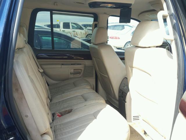 5LMEU88HX4ZJ33197 - 2004 LINCOLN AVIATOR 蓝色 照片 6
