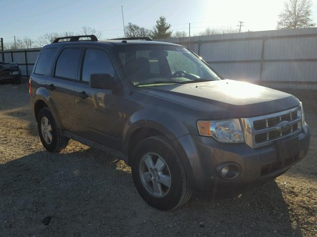 1FMCU9D77AKC60393 - 2010 FORD ESCAPE XLT GRAY photo 1