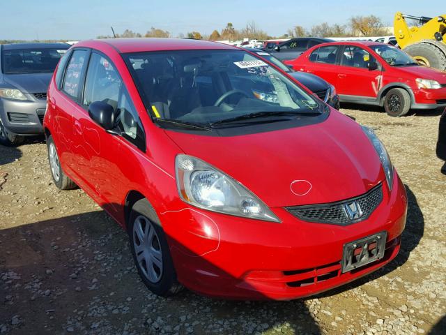 JHMGE88279S061821 - 2009 HONDA FIT RED photo 1