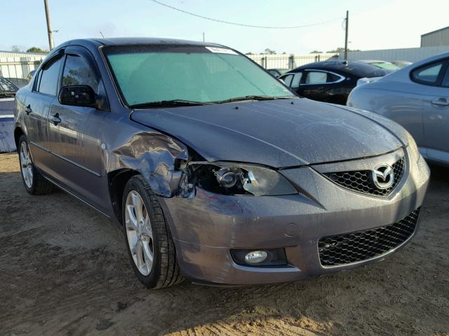 JM1BK32F181118778 - 2008 MAZDA 3 I GRAY photo 1