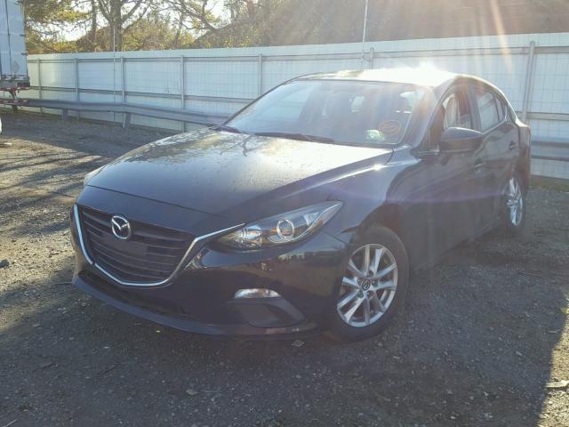 JM1BM1M72E1102167 - 2014 MAZDA 3 GRAND TO BLACK photo 2