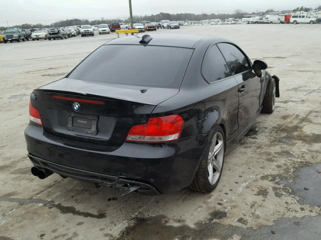 WBAUC73539VK94905 - 2009 BMW 135 I BLACK photo 4