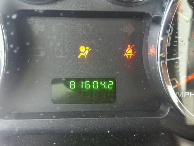 2FMDK46C58BA03258 - 2008 FORD EDGE Siyah fotoğraf 8