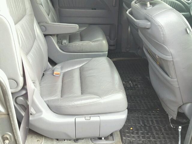 5FNRL38765B098171 - 2005 HONDA ODYSSEY EX BLUE photo 6