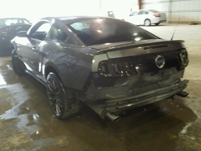 1ZVBP8CF3E5247216 - 2014 FORD MUSTANG GT GRAY photo 3