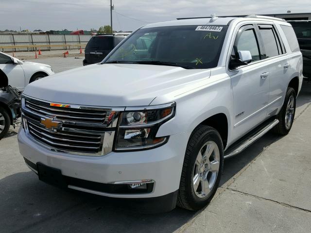 1GNSCCKC2HR228413 - 2017 CHEVROLET TAHOE WHITE photo 2