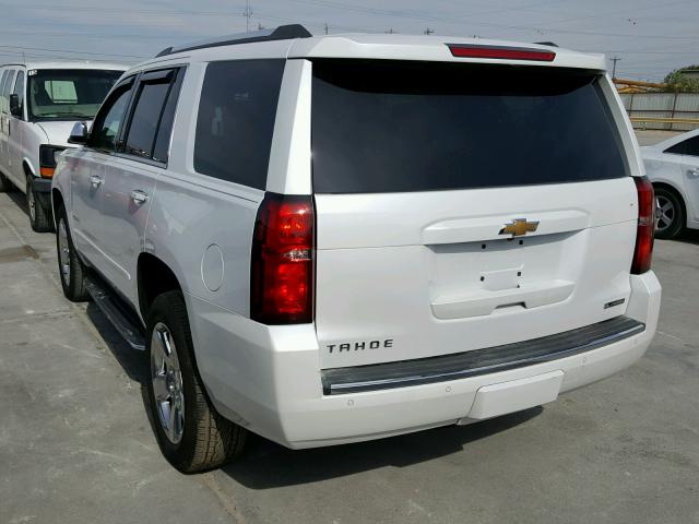 1GNSCCKC2HR228413 - 2017 CHEVROLET TAHOE WHITE photo 3