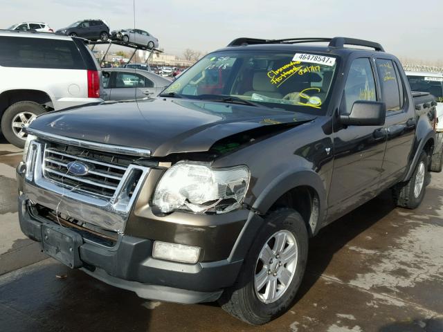 1FMEU51828UA28197 - 2008 FORD EXPLORER S BROWN photo 2