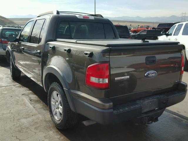 1FMEU51828UA28197 - 2008 FORD EXPLORER S BROWN photo 3