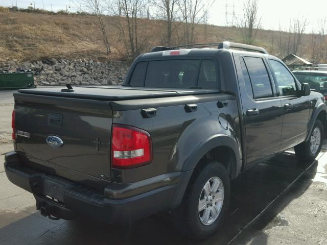 1FMEU51828UA28197 - 2008 FORD EXPLORER S BROWN photo 4