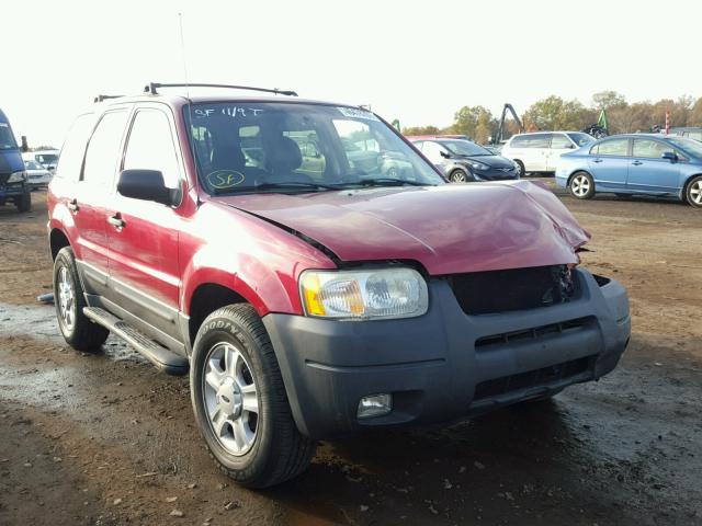 1FMYU93193KC53676 - 2003 FORD ESCAPE XLT RED photo 1