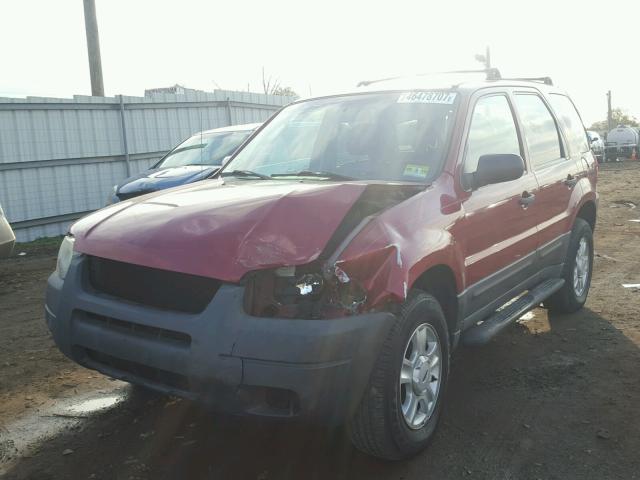 1FMYU93193KC53676 - 2003 FORD ESCAPE XLT RED photo 2