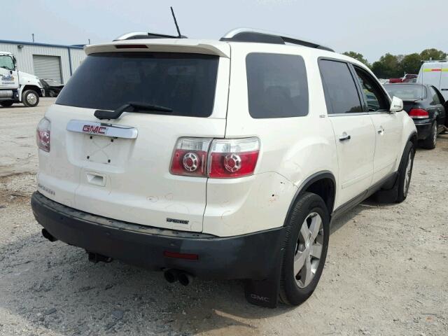 1GKER33D29J135973 - 2009 GMC ACADIA SLT თეთრი ფოტო 4