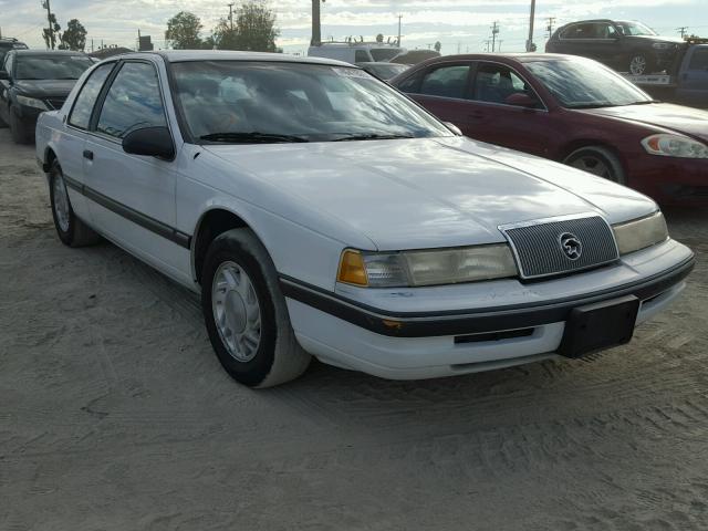 1MEPM6049KH676331 - 1989 MERCURY COUGAR WHITE photo 1