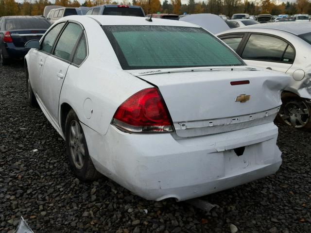 2G1WA5E37D1137527 - 2013 CHEVROLET IMPALA LS WHITE photo 3