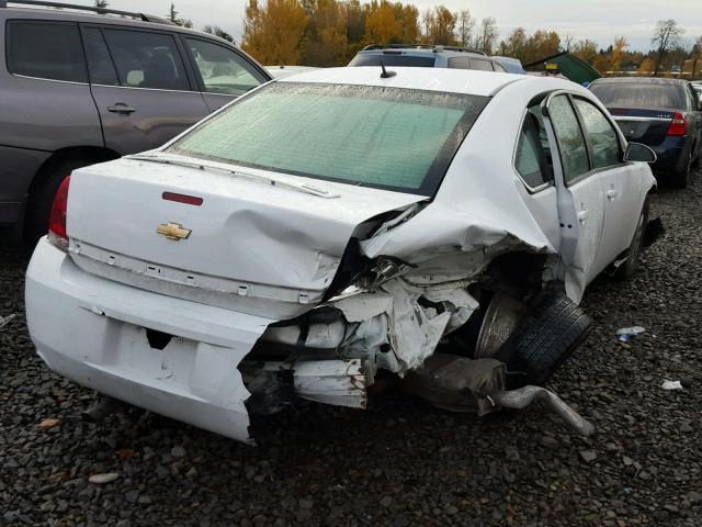 2G1WA5E37D1137527 - 2013 CHEVROLET IMPALA LS WHITE photo 4