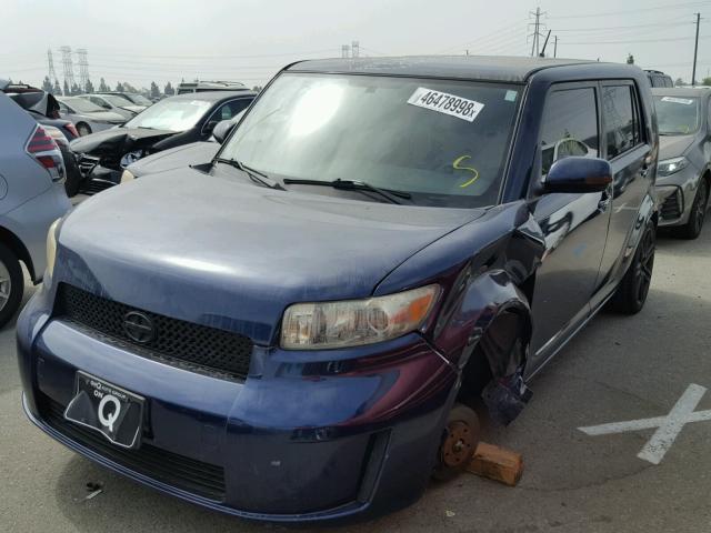 JTLKE50E981051753 - 2008 TOYOTA SCION XB Көк фото 2