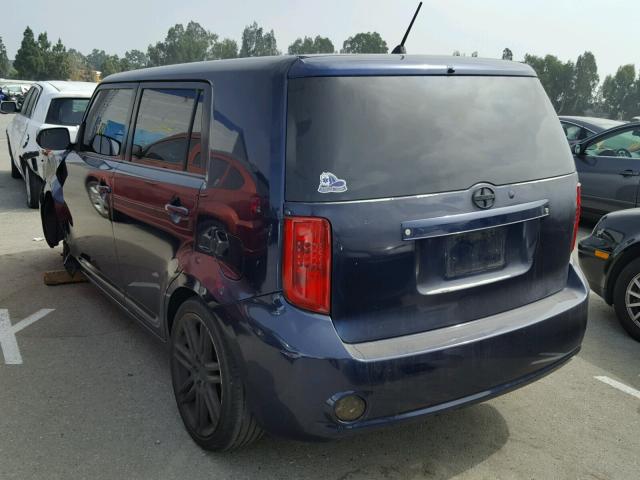 JTLKE50E981051753 - 2008 TOYOTA SCION XB Көк фото 3