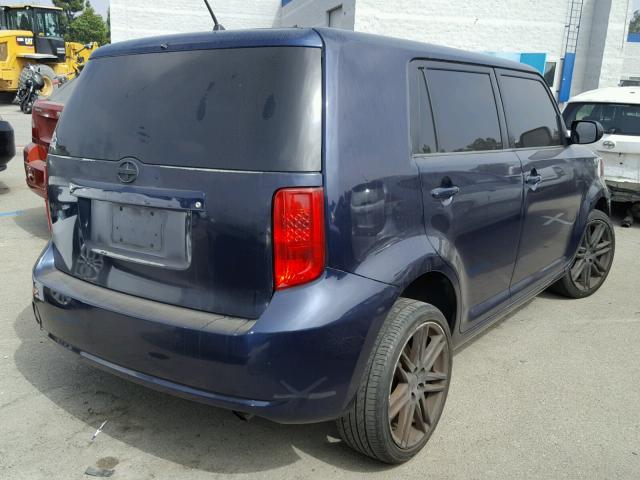 JTLKE50E981051753 - 2008 TOYOTA SCION XB Көк фото 4