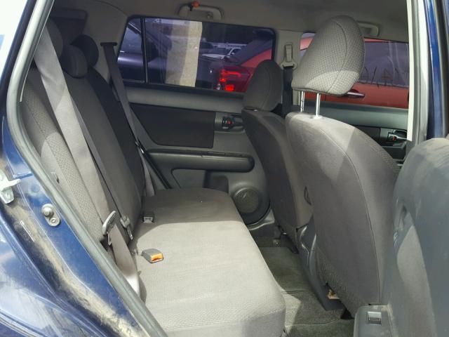 JTLKE50E981051753 - 2008 TOYOTA SCION XB Көк фото 6