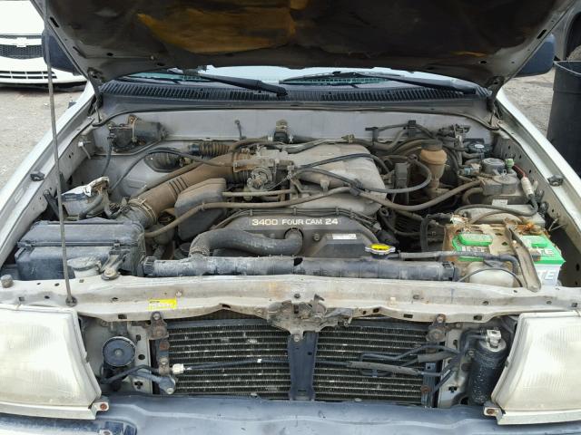 5TESN92N4YZ702731 - 2000 TOYOTA TACOMA XTR SILVER photo 7