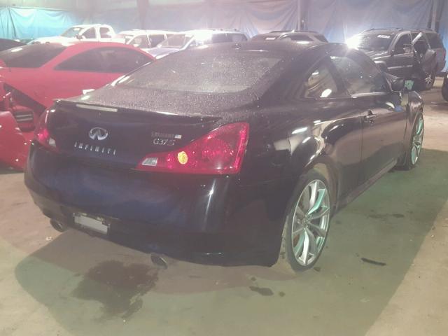 JNKCV64E58M101741 - 2008 INFINITI G37 BASE BLACK photo 4