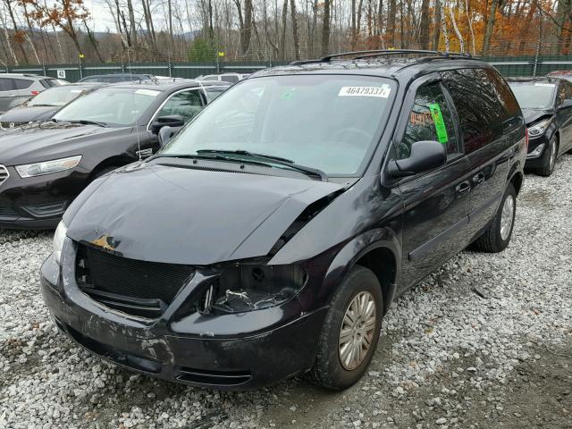 1A4GP45R86B608266 - 2006 CHRYSLER TOWN & COU BLACK photo 2