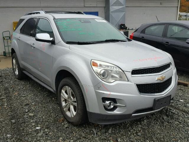 2GNFLGEK8D6205381 - 2013 CHEVROLET EQUINOX LT SILVER photo 1