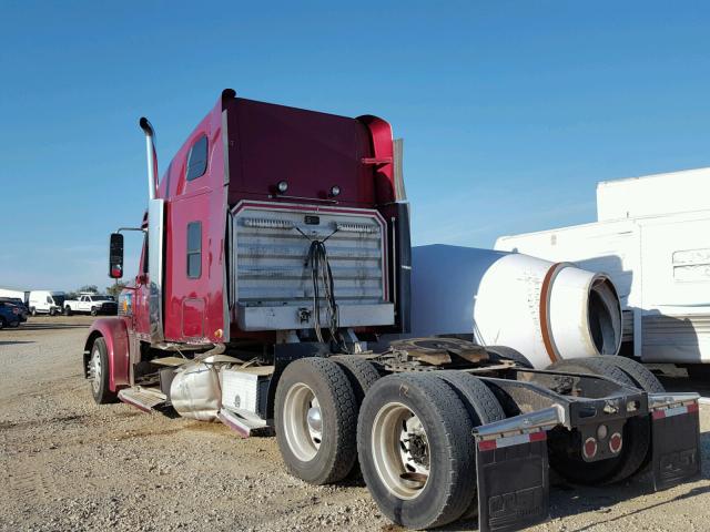 1FUJCRCK37PX41959 - 2007 FREIGHTLINER CONVENTION RED photo 3