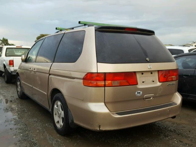 2HKRL1864XH546147 - 1999 HONDA ODYSSEY EX GOLD photo 3