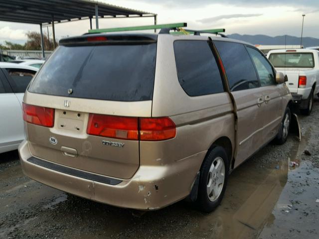 2HKRL1864XH546147 - 1999 HONDA ODYSSEY EX GOLD photo 4