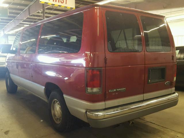 1FMRE11L8WHA41568 - 1998 FORD ECONOLINE RED photo 3