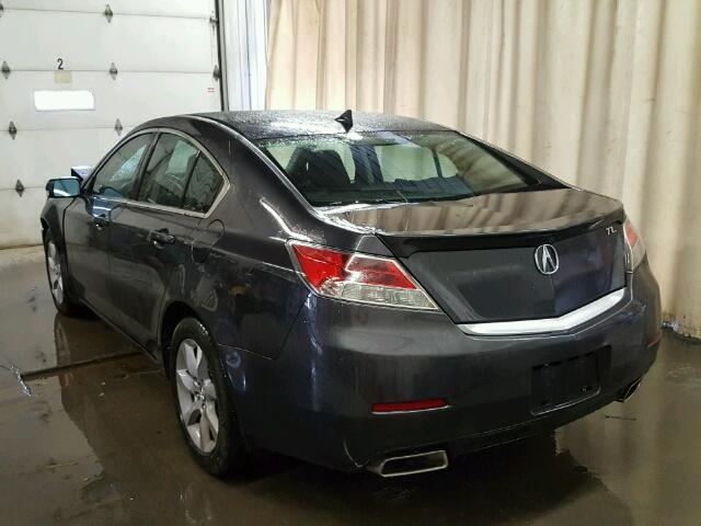 19UUA8F56DA014874 - 2013 ACURA TL TECH CHARCOAL photo 3