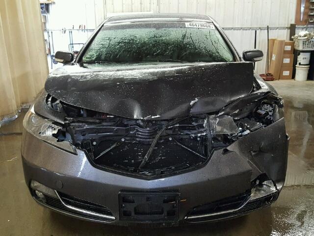 19UUA8F56DA014874 - 2013 ACURA TL TECH CHARCOAL photo 9