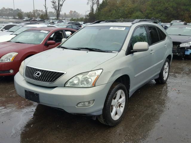 2T2GA31U75C035013 - 2005 LEXUS RX 330 SILVER photo 2