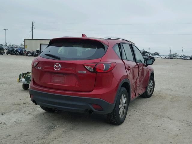 JM3KE2BE7E0323474 - 2014 MAZDA CX-5 SPORT RED photo 4