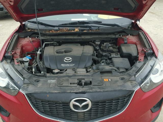 JM3KE2BE7E0323474 - 2014 MAZDA CX-5 SPORT RED photo 7